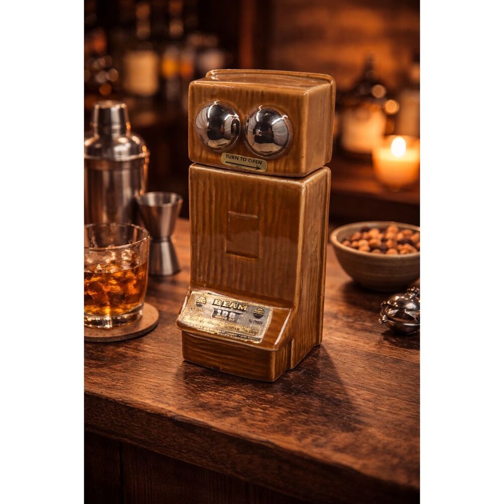 Jim beam Telephone Pioneers of America 100th Anniversary of the Working phone